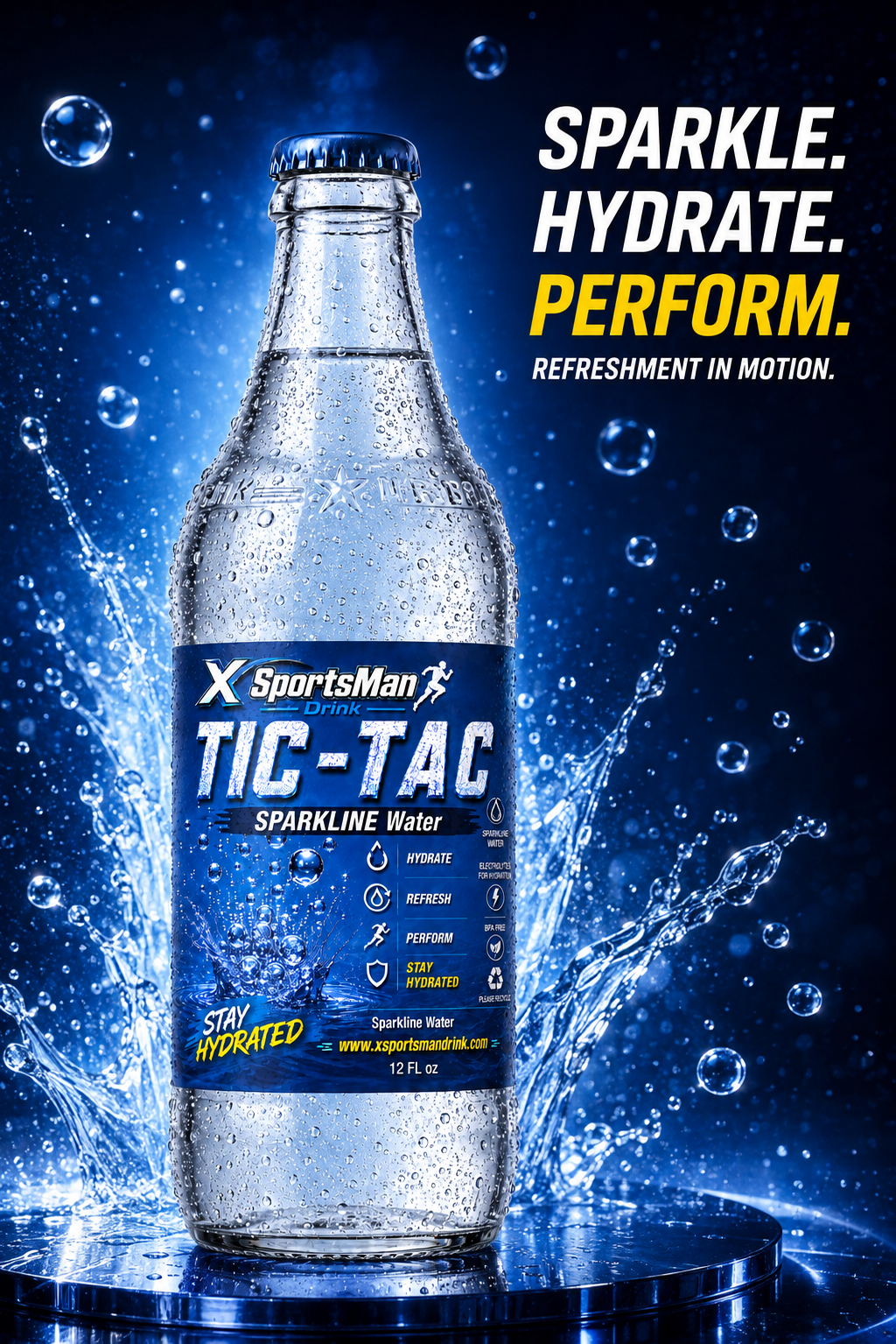 TIC-TAC Sparkline Water